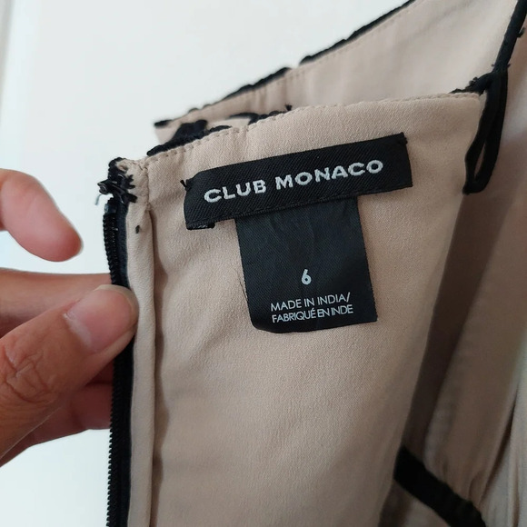 Club Monaco Lace Dress Size 6 (small, medium) - Picture 8 of 12